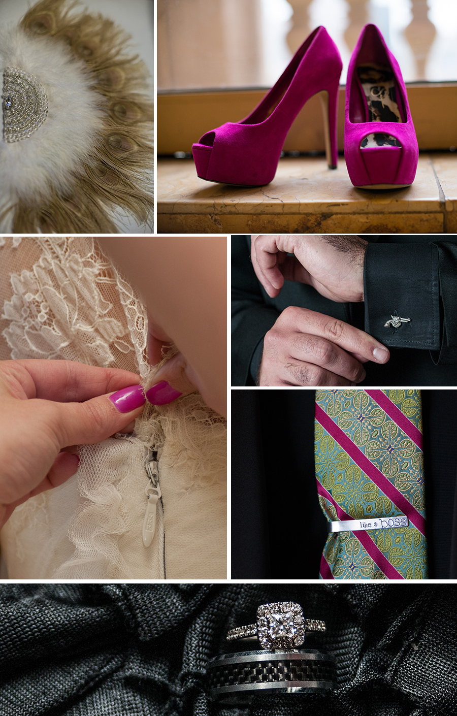 Details from a downtown Denver wedding