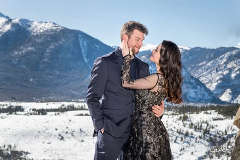 sapphire point engagement rocky mountain wedding